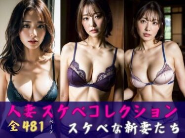 素晴らしき美の表現！【大満足】人妻のドスケベな下着コレクション481人