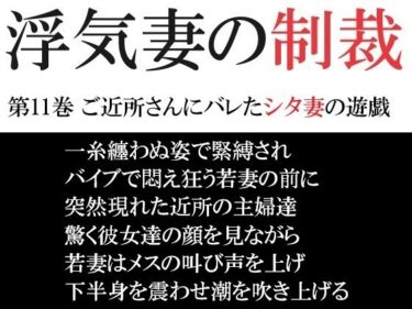 美しさが描く壮大な世界！浮気妻の制裁 第11巻 ご近所さんにバレたシタ妻の遊戯