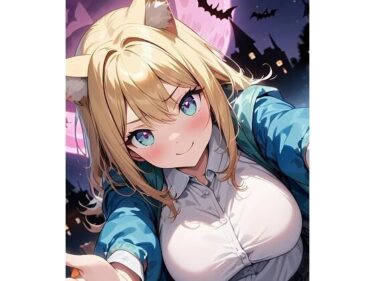 あなたを魅了する意外なストーリー展開！ハロウィンの魔法:猫耳娘たちの魅惑イラスト集4