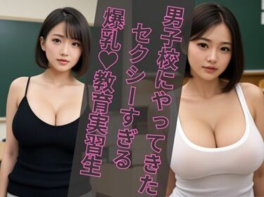 幻想的な映像体験！爆乳ムチムチ！男子校にやってきたセクシーすぎる教育実習生