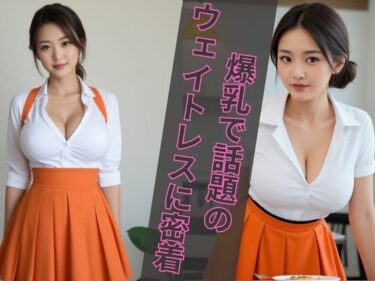 あなたの心を震わせる美の力！爆乳で話題のウェイトレスさんに密着