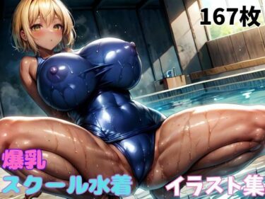 あなたの心に深く刻まれるシーン！爆乳スクール水着イラスト集