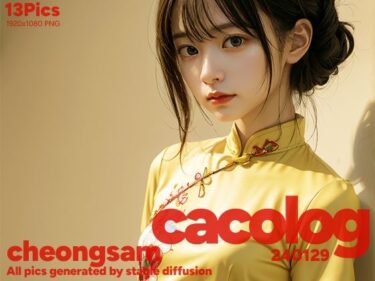 美しさが生み出す奇跡のような瞬間！cacolog 0129 チャイナドレス