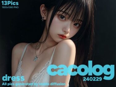 あなたの心を包み込む美しい世界！cacolog 0229 ドレス