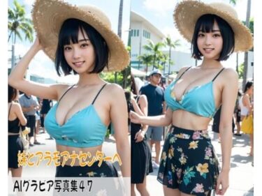 知られざる秘密が次々と明かされる！AIグラビア写真集47〜妹とアラモアナセンターへin Hawaii〜