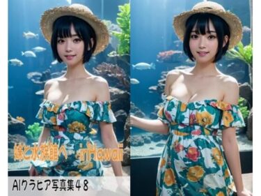 魅力的なシーンが広がる！AIグラビア写真集48〜妹と水族館へ・・・in Hawaii〜