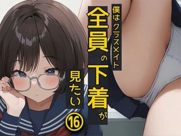 意外な展開が心に深く刻まれる！僕はクラスメイト全員の下着が見たい16 メガネ女子編