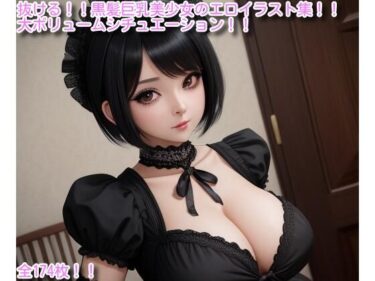 魅力的な映像が生み出す奇跡！【超美麗高画質】黒髪巨乳美少女のエロイラスト集