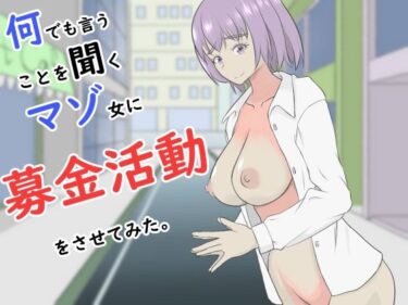 美が紡ぐ唯一無二の時間！何でも言うことを聞くマゾ女に募金活動をさせてみた。