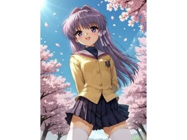 心に残る深いメッセージ！Key同人イメージ集2 Clannad （藤林杏）