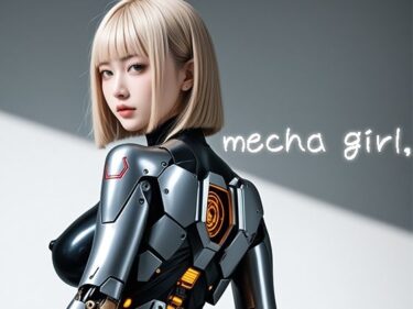 誘うような美しさの調和の光！mecha girl， 〜メカ娘〜