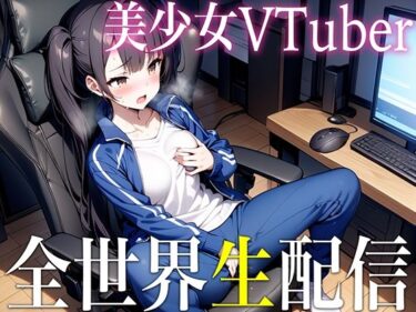 驚きの要素が満載の物語！【放送事故自慰】美少女VTuberが視聴者のコメントに煽られた結果…全世界公開オナニーでイスまでビチョビチョの124ml潮吹きオーガズム