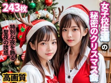 時間の流れを忘れる美の瞬間！女子校生の秘密のクリスマス会