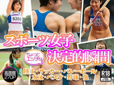 美しさが流れる特別な空間！スポーツ女子のちょっとHな決定的瞬間