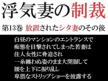 美しき時間を束ねた瞬間！浮気妻の制裁 第13巻 放置されたシタ妻のその後