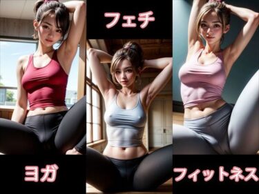 美しさが語りかける無言のメッセージ！フェチ ヨガフィット女子1