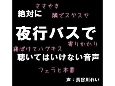 感性を呼び覚ます映像の輝き！絶対に夜行バスで聴いてはいけない音声【囁き/耳舐め/フェラ/おさわり/本番】