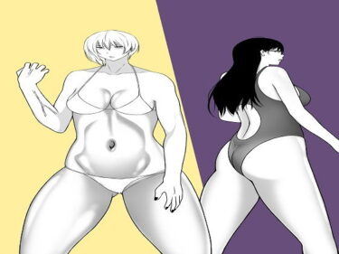 美が描く幻想の世界！男からエロい目で見られるのを許さない水泳部女子3