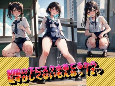 あなたの心を解き放つ美しさの音の中で！制服の下にスク水着てるから恥ずかしくないもんねっ！2