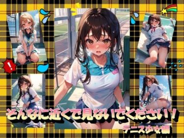 美しさが生み出す心の中の調和！そんなに近くで見ないでください！テニス少女編