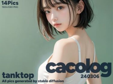 あなたの心を開く美しさの力！cacolog 0306 タンクトップ