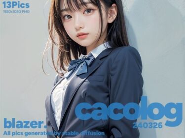 心に響く美しさの波！cacolog 0326 ブレザー