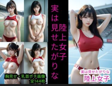 美の結晶が生んだ奇跡の一秒！実は見せたがりな陸上女子