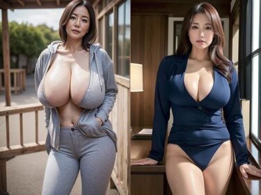 美しさが描く幻想的な光の波動！巨乳熟女いろいろ