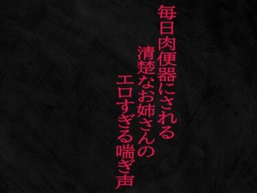 美しさが描く無限の可能性の地図！毎日肉便器にされる清楚なお姉さんのエロすぎる喘ぎ声