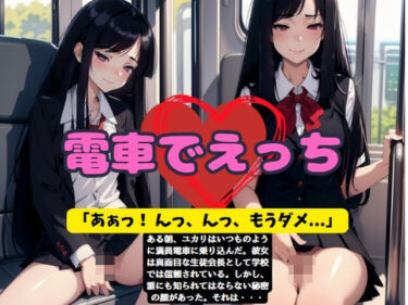 美と感動が紡ぐひととき！真面目な生徒会長が痴女だった！電車でパンチラで男を誘惑する変態JK