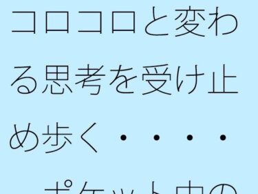 あなたの心を解き放つ美の輝き！【無料】コロコロと変わる思考を受け止め歩く・・・・  ポケット中の時空の放浪者