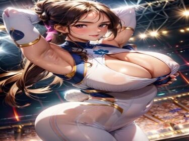 美しさが描く新しい感動！爆乳AIボディストッキング1