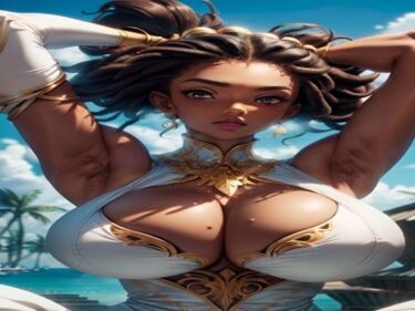 時間の流れを忘れる美の瞬間！爆乳AIセクシーファーター1