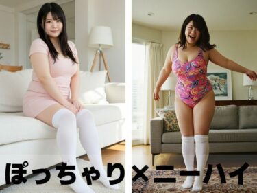 無限の可能性が開ける美しい景色！ぽっちゃり×ニーハイ