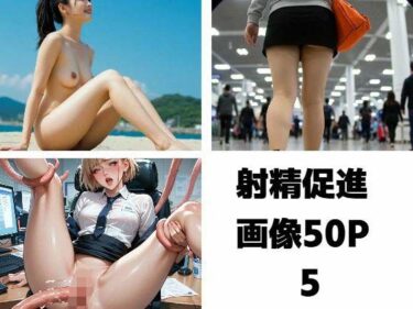 輝く未来へと誘う美しい光！射精促進画像50P5