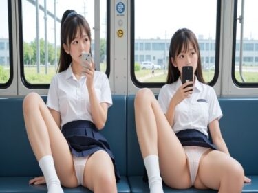 美しさが描く光の中の冒険！スマホばかり観て「ぼぉ〜と生きている」制服女子  150p