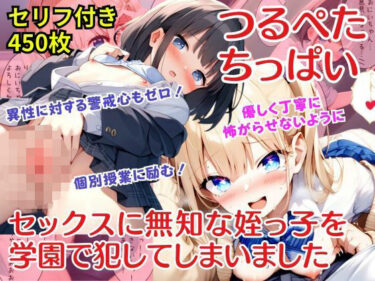 美しさが生み出す無限の光！【セリフ付き・無知な少女】セックスに無知なつるぺたちっぱいの姪っ子を学園で犯してしまいました