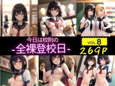 あなたを包み込む美しさの力の中で！今日は校則の全裸登校日:vol.8