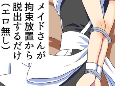 あなたの心に響く映像美！メイドさんが拘束放置から脱出するだけ（エロ無し）