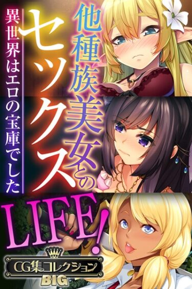 奇跡のような展開に心が震える！他種族美女とのセックスLIFE！ 〜異世界はエロの宝庫でした〜【CG集コレクションBIG】