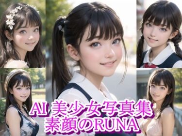 あなたを包み込む無限の輝きの中で！AI美少女写真集  素顔のRUNA