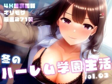 心が静まり返る美の情景！冬のハーレム学園生活 vol.3 〜清楚＆ギャルJKたちとの中出しSEX〜