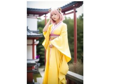 あなたを包み込む美の輝き！AI美女写真集┃和服の乙女