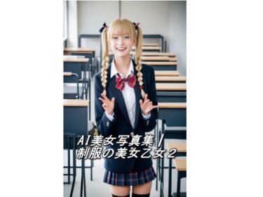 あなたを深く魅了する美しい世界！AI美女写真集┃制服の美女乙女2