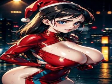 心に響く美しさの波！爆乳AIテカテカエロサンタ1