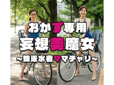 美が心を揺さぶる映像詩！【おかず専用】妄想美魔女〜競泳水着ママチャリ7〜