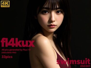 美しさが描く無限の幻想的な調和！fl4kux 0301 水着