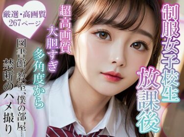美しさが広がる心の中の光の力！制服女子校生 放課後