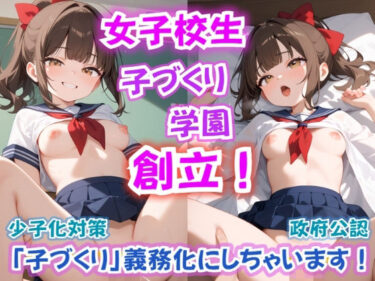 心を揺さぶる圧倒的美学！新設『子づくり学園』開校！ いきなり女子校生から『子を産む勉強』するの？  〜政府主導で究極の少子化対策に乗り出した！？〜