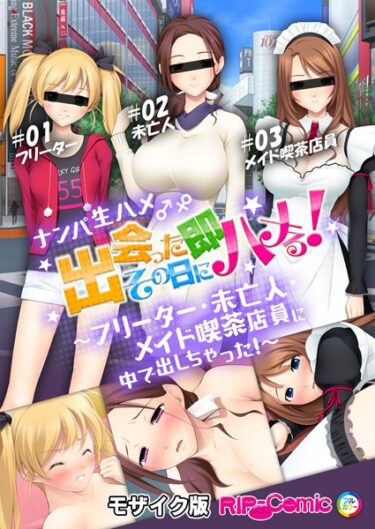 息を呑むような興奮があなたを待っている！ナンパ生ハメ♂♀出会ったその日に即ハメる！ 〜外資系大企業に勤める美人OLに中で出しちゃった！〜 モザイク版（単話）